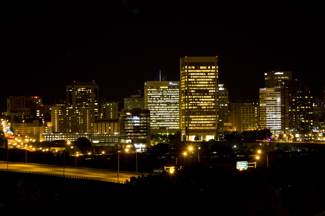 Richmond City Skyline at Night (IMG_4519)